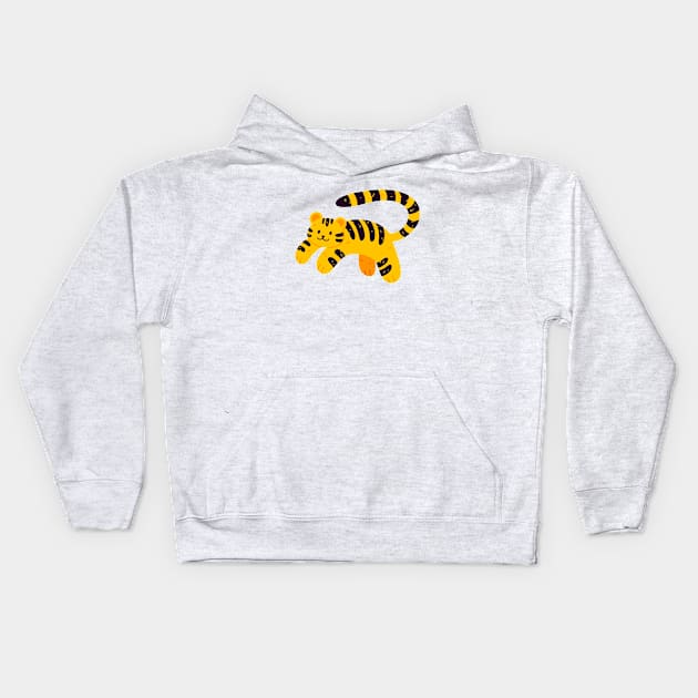 Tukki the tiger Kids Hoodie by nomsikka